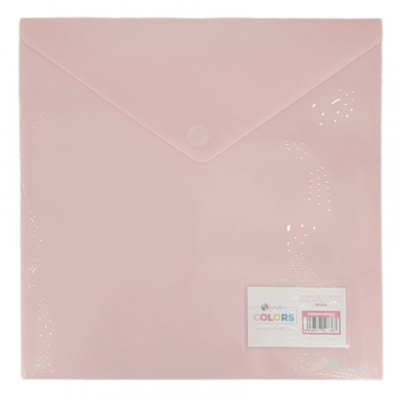 Desky na papíry 33x33cm růžová (1ks)