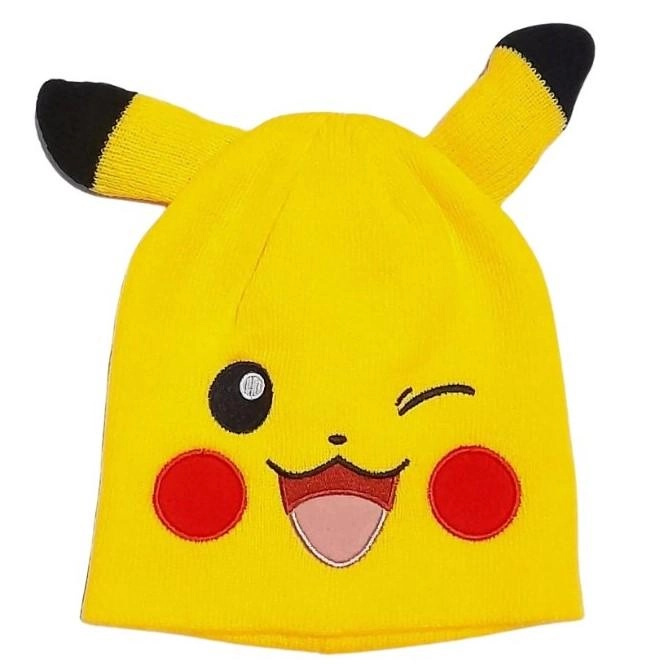 Dětská čepice Pokémon žlutá
