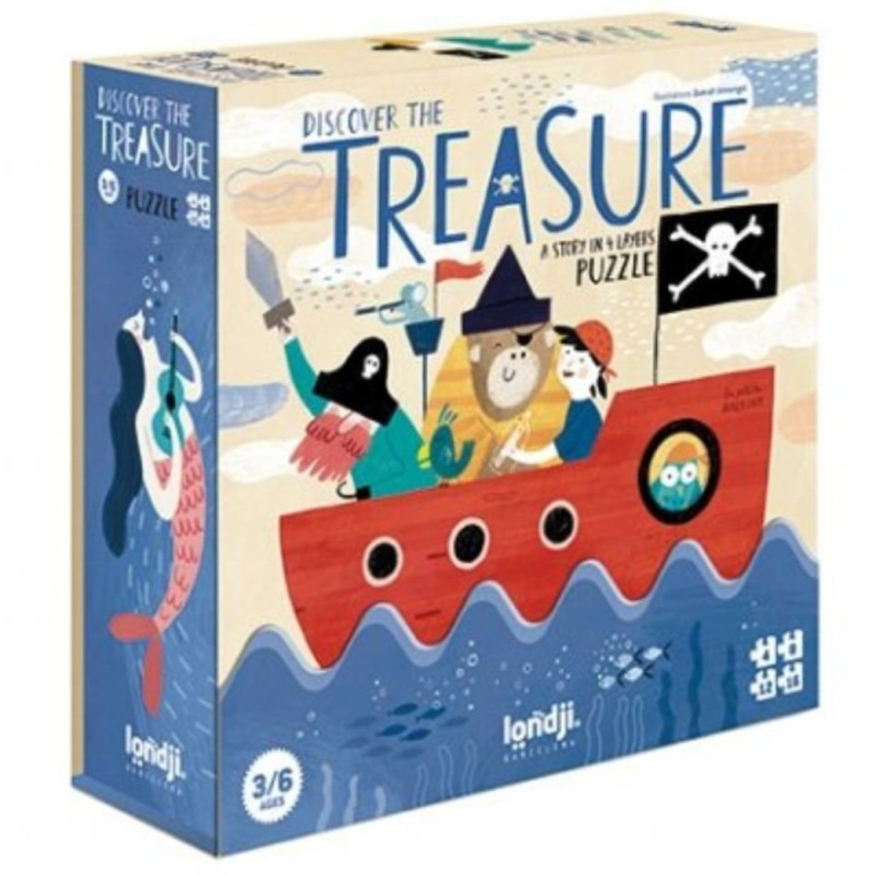 Puzzle LONDJI Objevte poklad
