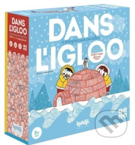 Kdo se ukrývá v iglů - puzzle z kategorie 15 - 60 dílků