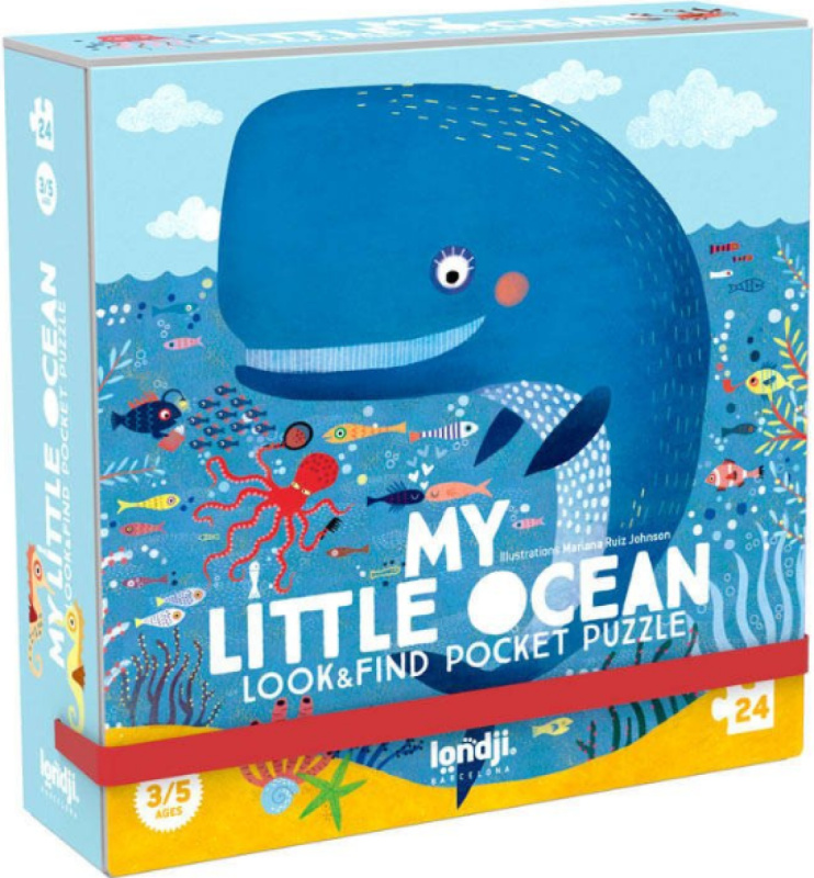 Kapesní puzzle Modrá kamarádka