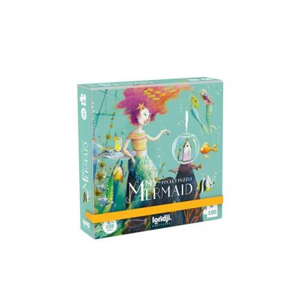 LONDJI Kapesní puzzle Mořská víla 100 dílků