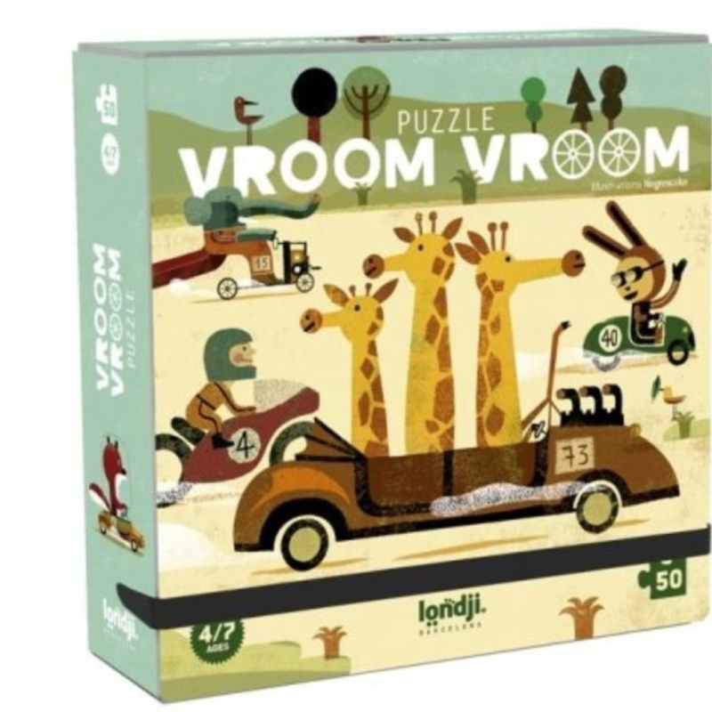 Puzzle Velké závody Londji - 50 dílků