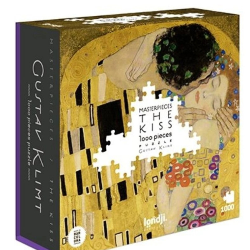 Puzzle Londji Gustav Klimt - Polibek 1000 ks