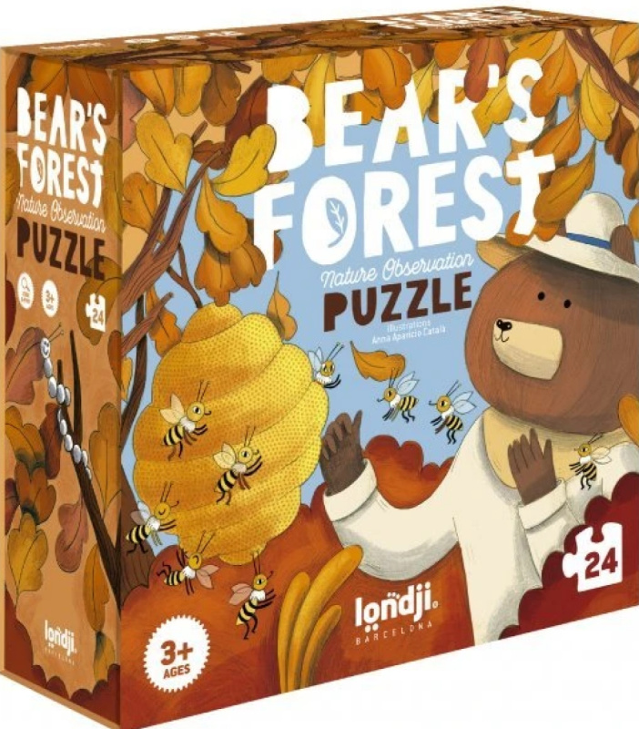 Puzzle Medvědí les 24 ks