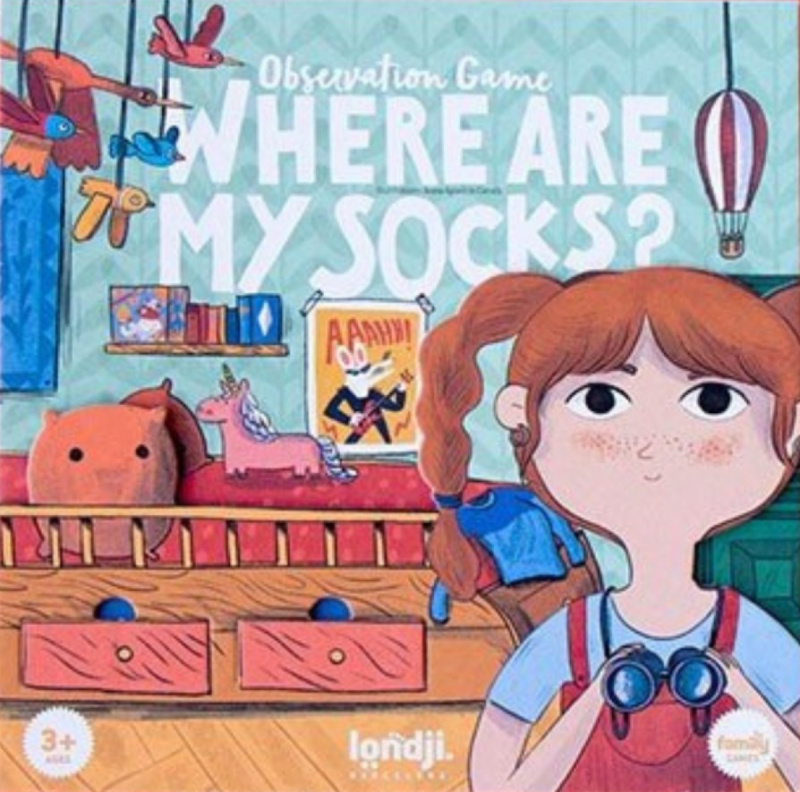 Londji stolní hra - Where Are My Socks