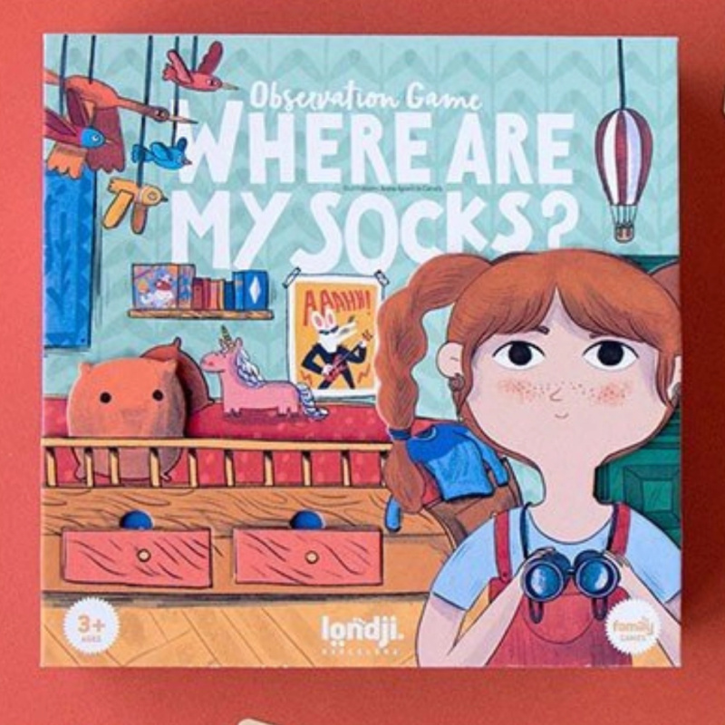 Londji stolní hra - Where Are My Socks