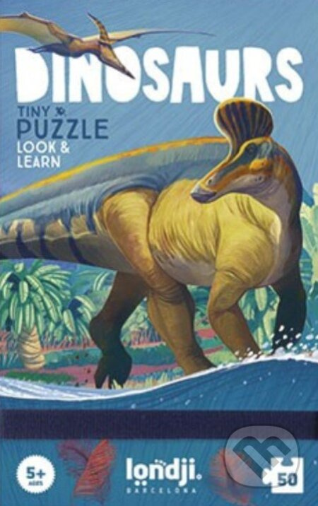 LONDJI Kapesní puzzle Dinosaurus - 50 pcs