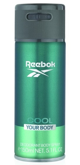 Reebok Cool Your Body osvěžující tělový sprej pro muže 150 ml