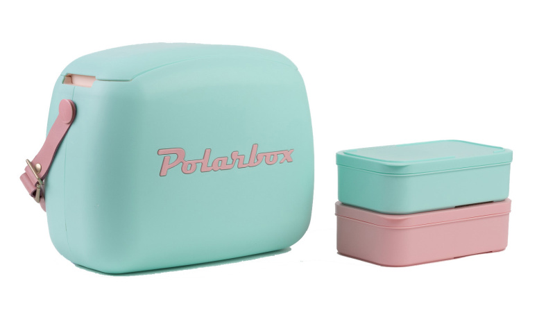 Polarbox Chladicí box POP Summer style, 6 l, tyrkysová/růžová PLB6/V/RPOP