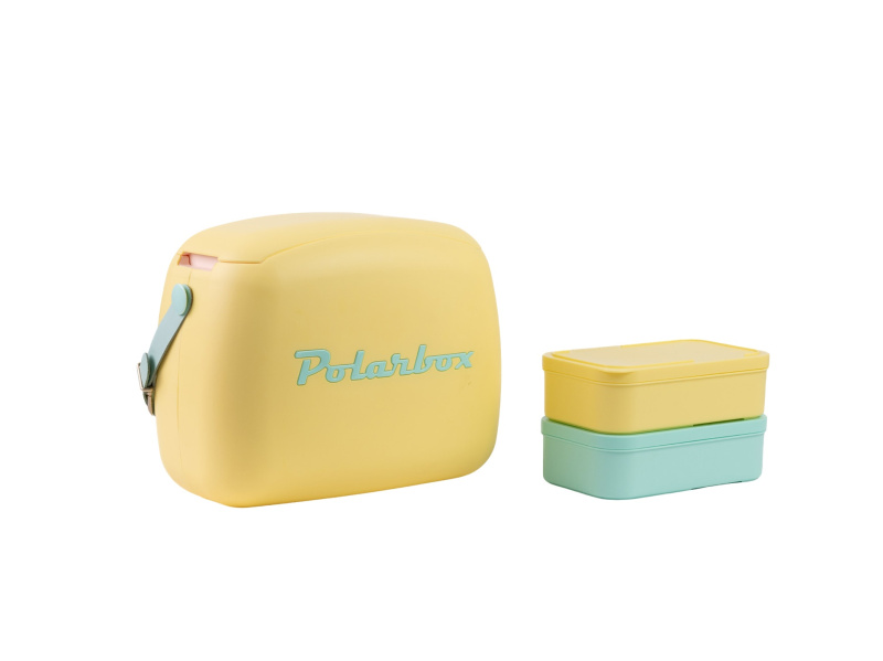 Polarbox Chladicí box POP Summer style, 6 l, žlutá PLB6/A/VPOP