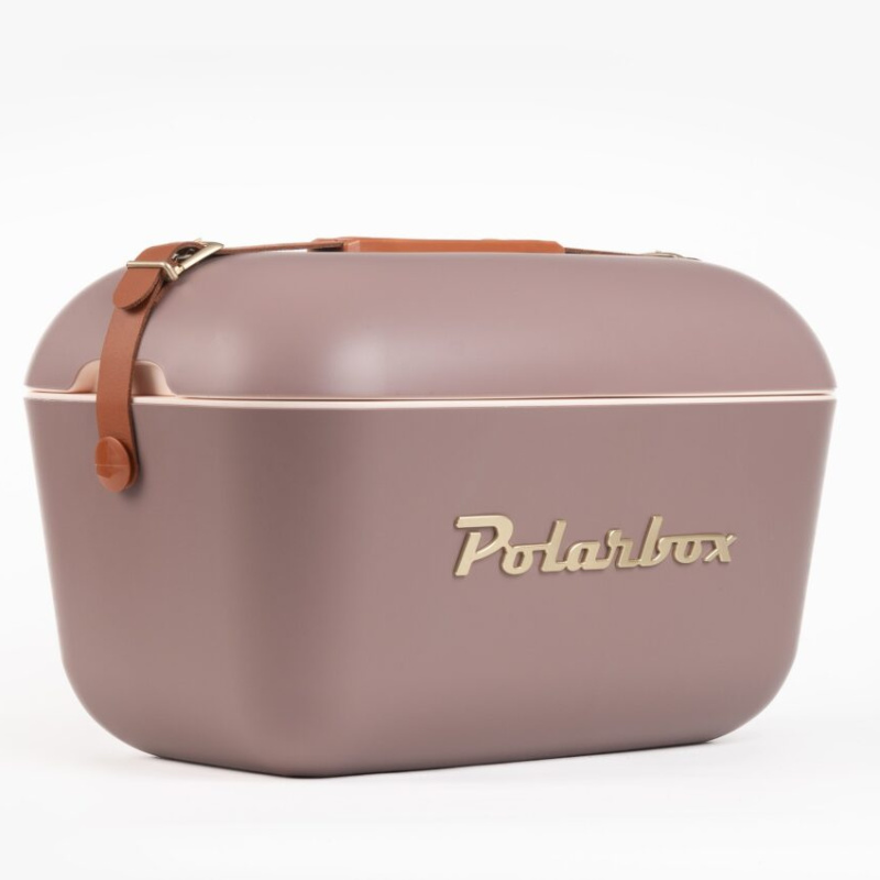 Polarbox Chladicí box Classic Gold 12 l, hnědá PLB12/MAUVE/GOLD