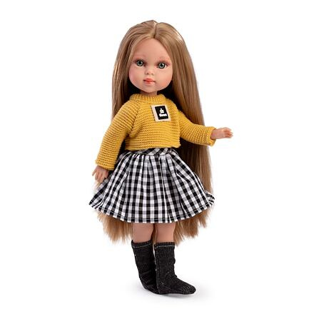 Guca 985 PENELOPE - realistická panenka s celovinylovým tělem - 34 cm