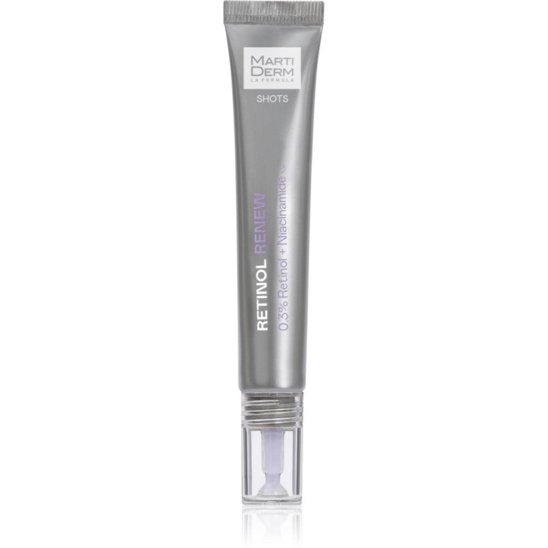 MartiDerm Shots Retinol Renew intenzivní sérum proti vráskám a tmavým skvrnám 20 ml