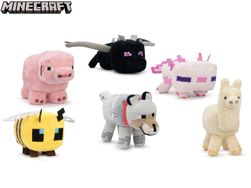 Minecraft plyšová postavička 30 cm (mix 6 variant)
