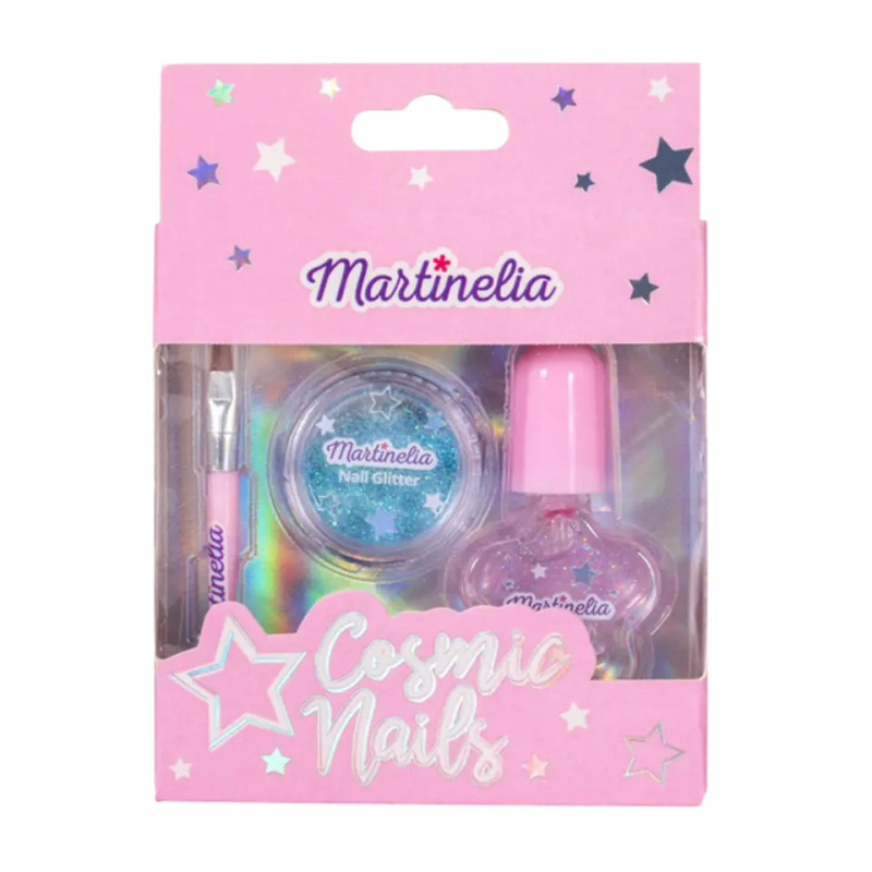 MARTINELIA CN sada (lak,glitry,štetec)