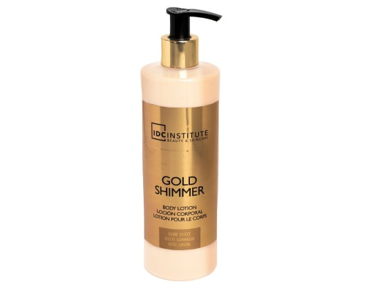 IDC Institute Gold Shimmer hydratační tělové mléko 400 ml