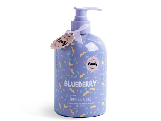 IDC Institute Candy Soap Borůvka tekuté mýdlo na ruce 500 ml