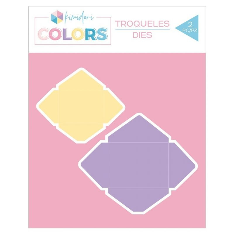 Obálky - vyřezávací kovové šablony (2ks)