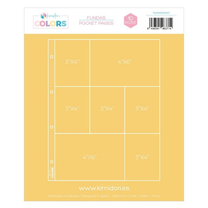 Kapsy do alba velikosti 9×12 (10ks) model 1