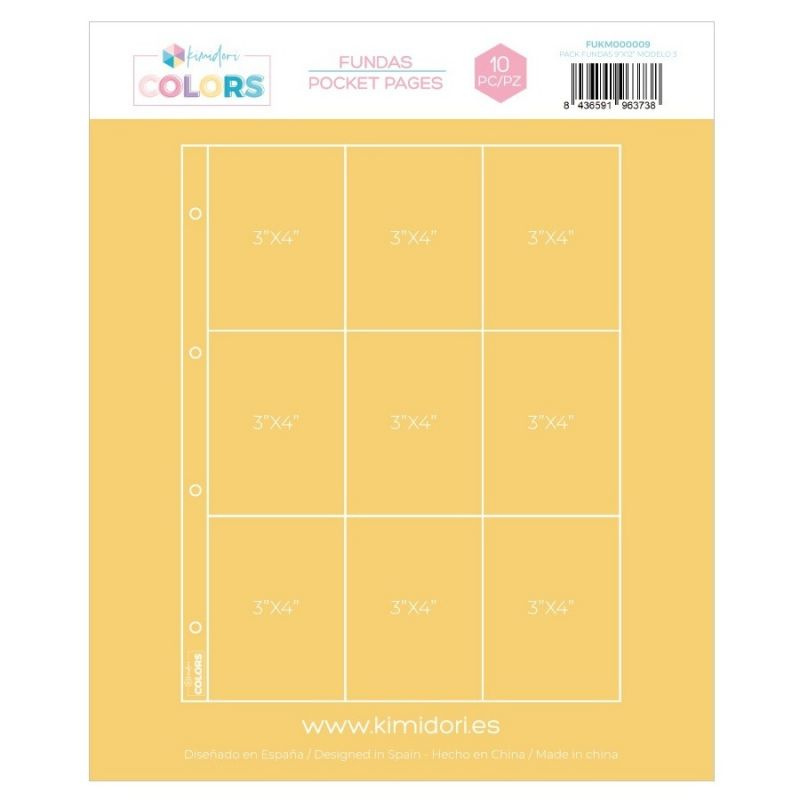 Kapsy do alba velikosti 9×12 (10ks) model 3