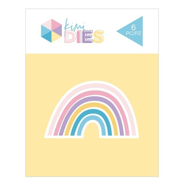 Duha - vyřezávací kovová šablona (1ks)