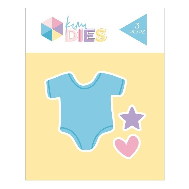 Dětské body - vyřezávací kovové šablony (3ks)