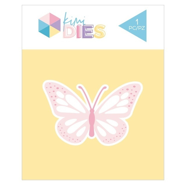 Motýl - vyřezávací kovová šablona (1ks)