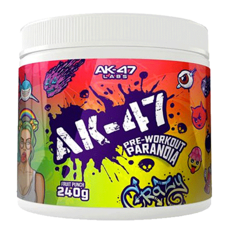 AK-47 Labs AK-47 Pre-Workout Paranoia 240g - ananas