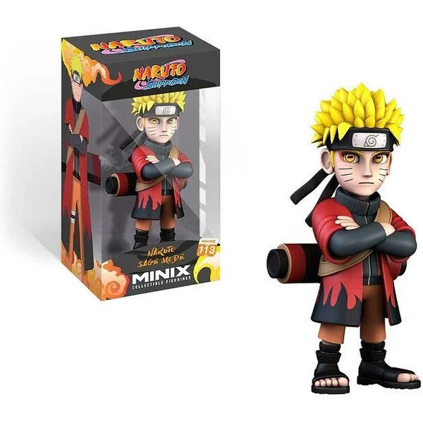 Minix Naruto Shippuden Naruto with cape 12cm