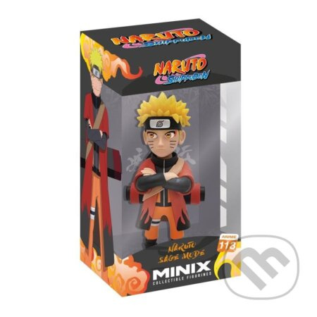 Minix Naruto Shippuden Naruto with cape 12cm