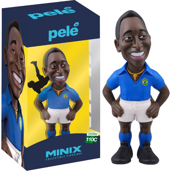 MINIX Football Icon: Pelé - Brazil 2nd kit
