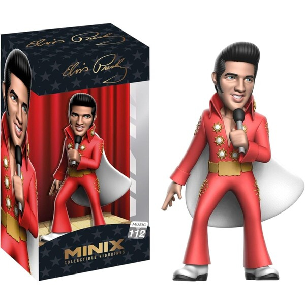 Minix Elvis Presley Elvis Red Suit 12 cm Vícebarevná