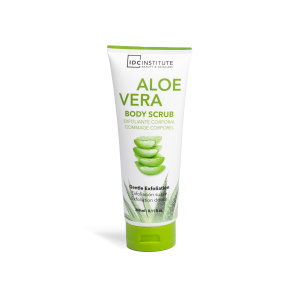 IDC Institute Aloe Vera tělový peeling 240 ml