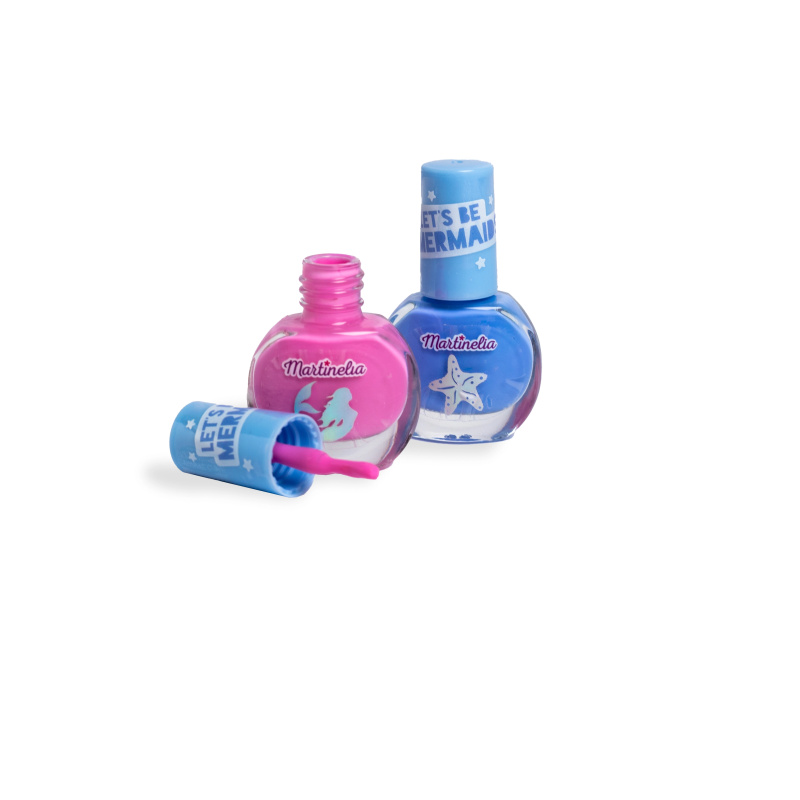 Martinelia Let´s be Mermaid Nail Duo sada laků na nehty pro děti více odstínů Pink, Blue 2x4 ml