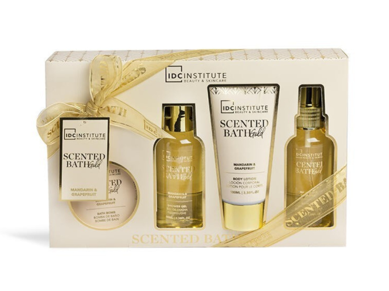 IDC Institute Scented Bath Gold dárková sada pro ženy