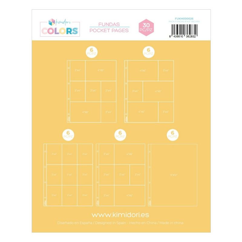 Kapsy do alba velikosti 9×12 (30ks) model 9