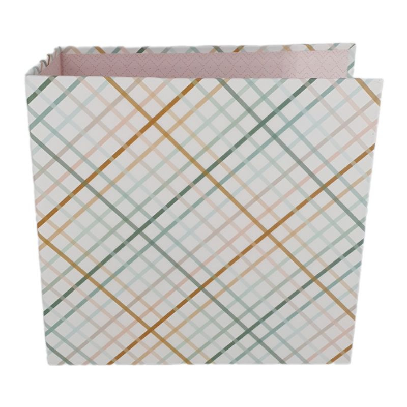 Album na scrapbooking 21×22,5cm - Baby bloom čáry