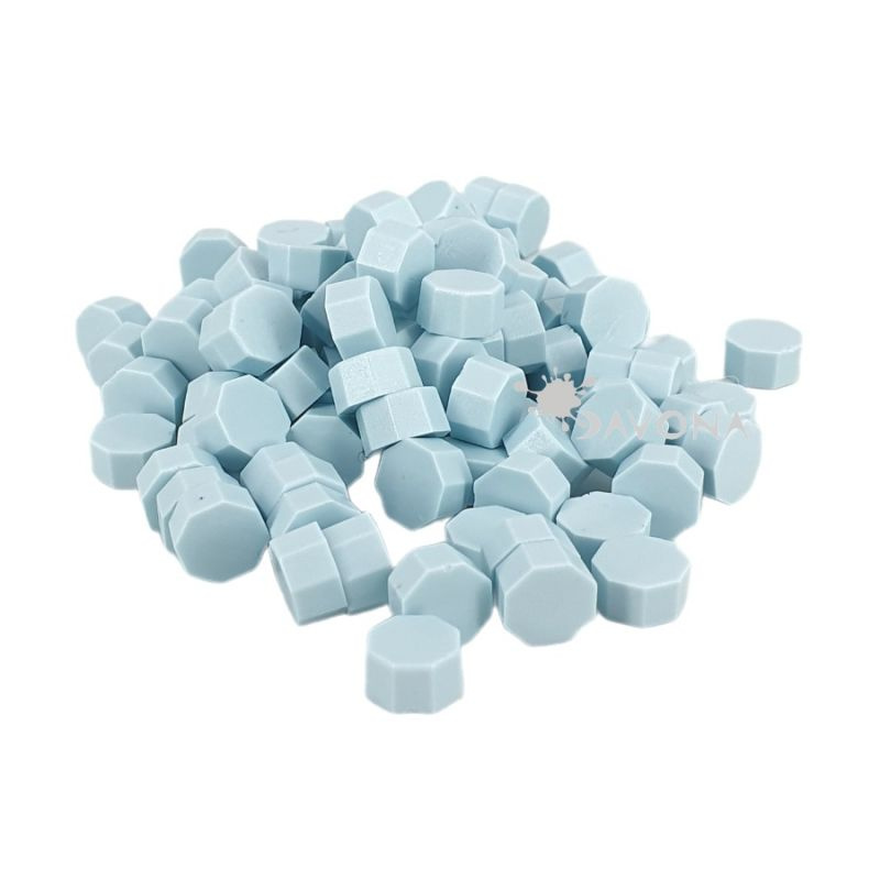 Pečetní vosk - granulovaný (100ks) Celeste pastel