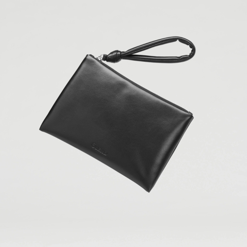 ÖLEND Pouzdro Vegan Leather - Black / Large