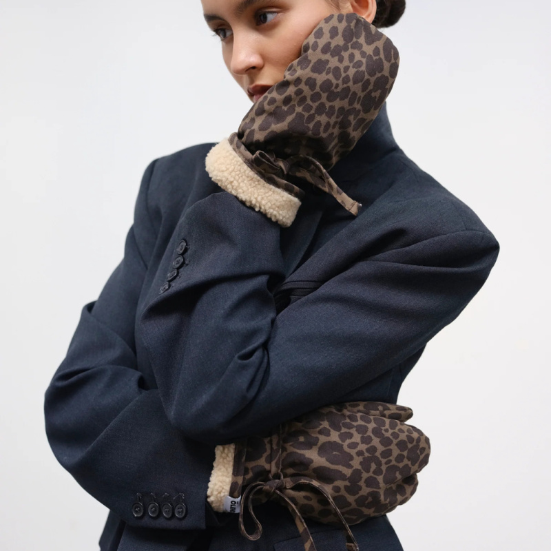 ÖLEND Rukavice - palčáky - Leopard