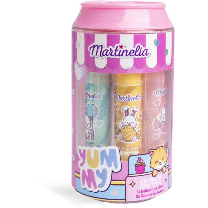 Martinelia Yummy Lip Balm Trio balzám na rty pro děti 3y+