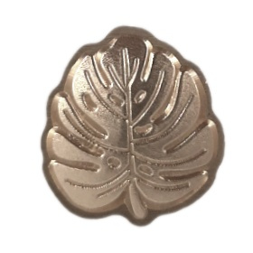 Pečetidlo mosazné průměr 20mm list