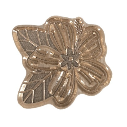 Pečetidlo mosazné průměr 20mm květ