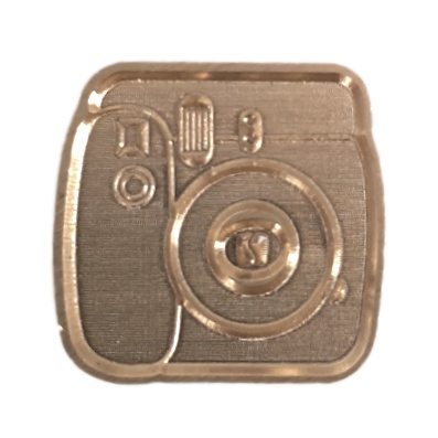 Pečetidlo mosazné průměr 20mm foťák