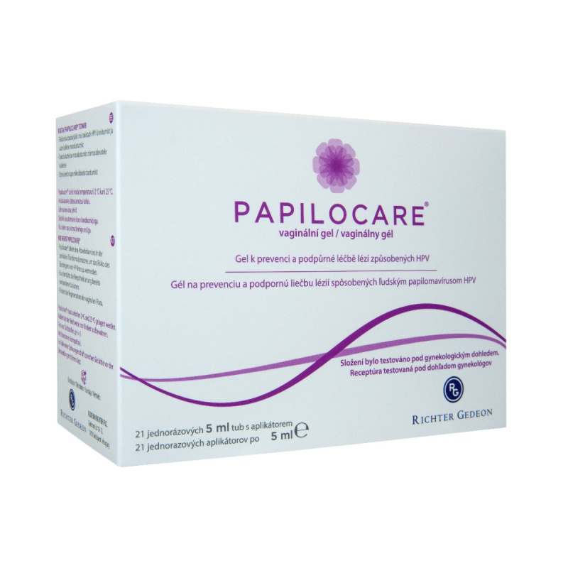 PAPILOCARE Vaginální gel 21 x 5 ml