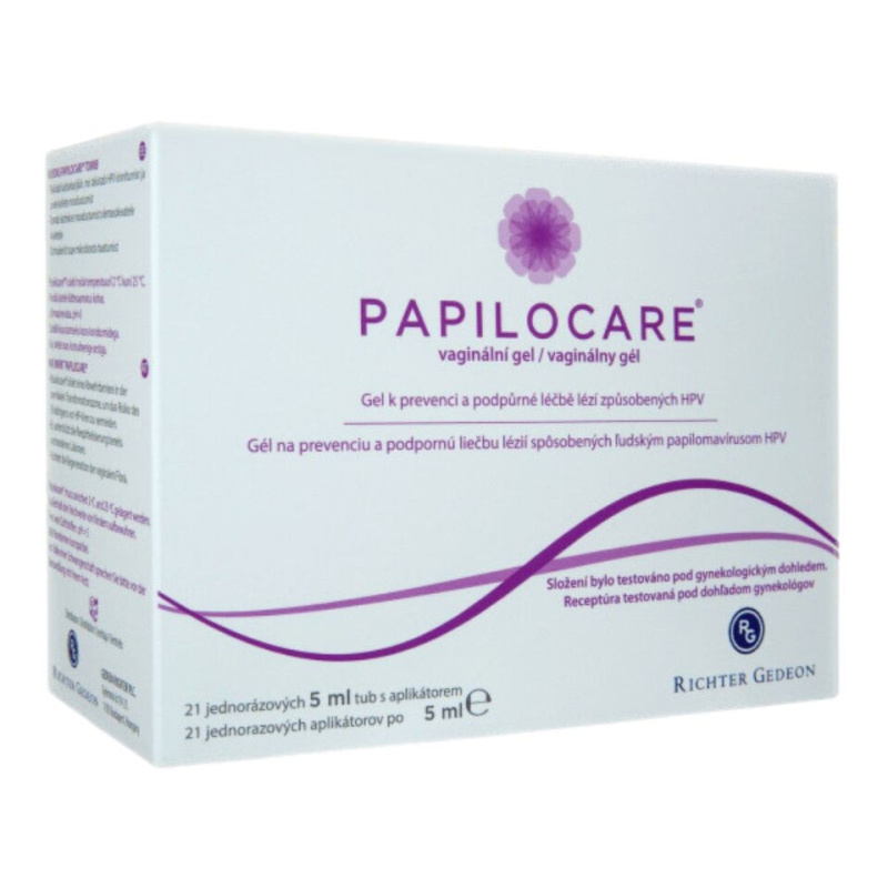 PAPILOCARE Vaginální gel 21 x 5 ml