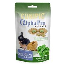 Cunipic Alpha Pro Snack Spinach - špenát 50 g