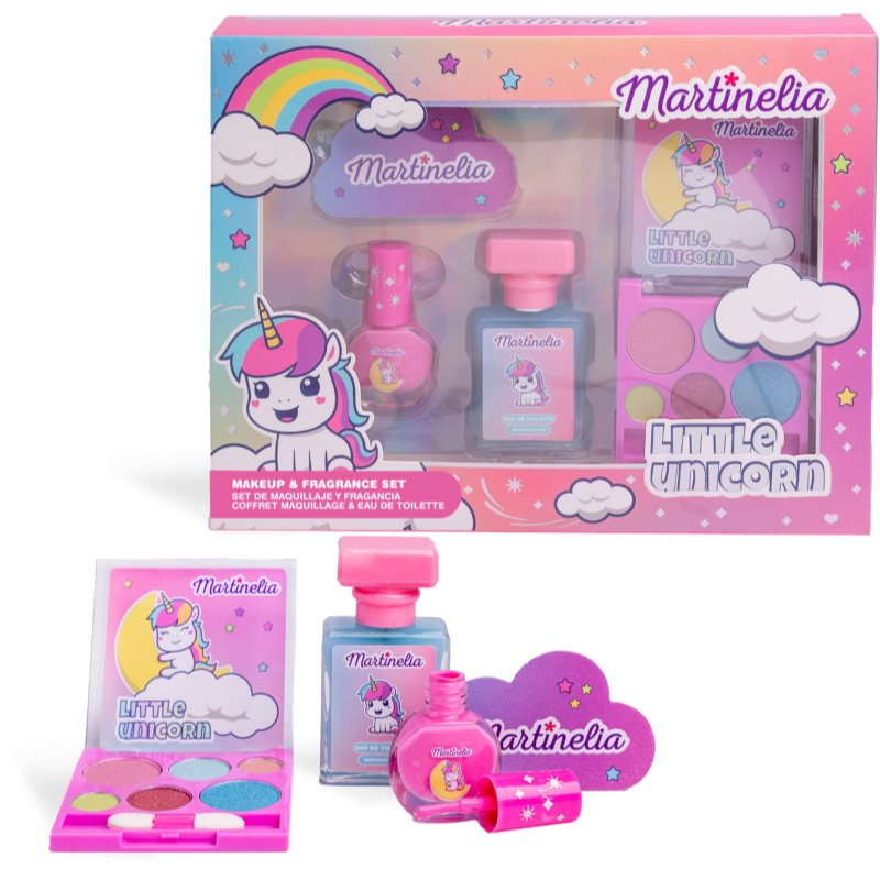 Martinelia Little Unicorn Makeup & Fragrance dárková sada pro děti