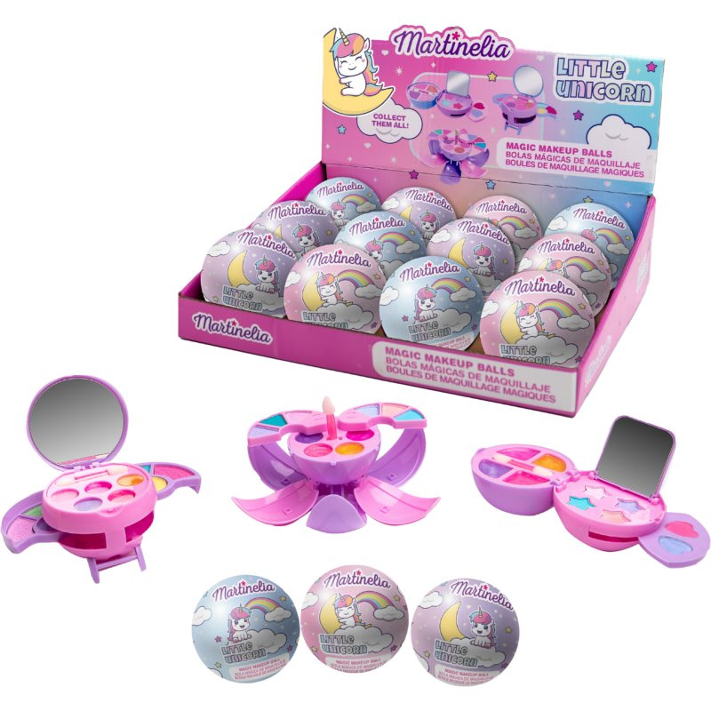 Martinelia Little Unicorn Magic Makeup Ball make-up v kuličkách